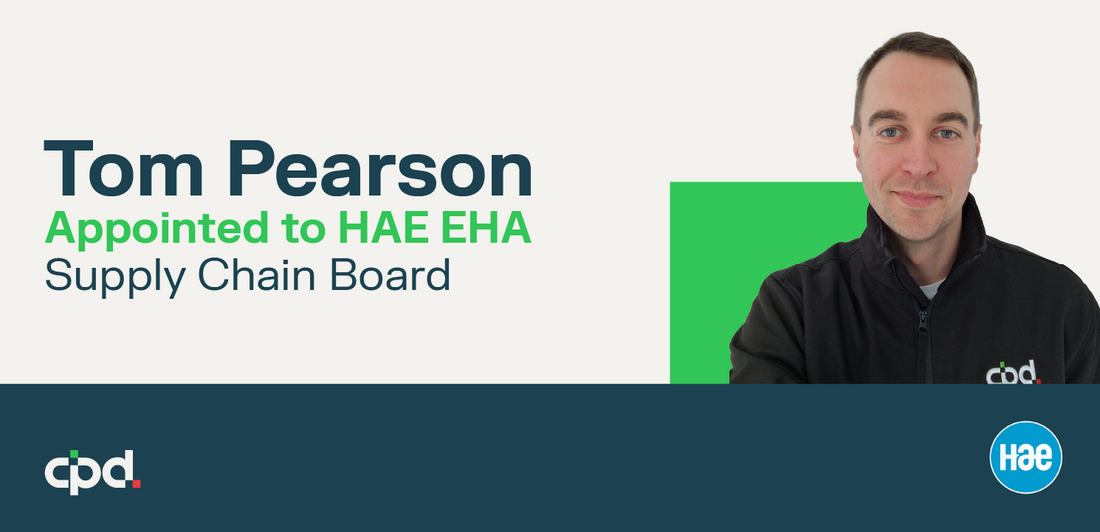 CPD’s Tom Pearson Appointed to HAE EHA Supply Chain Board