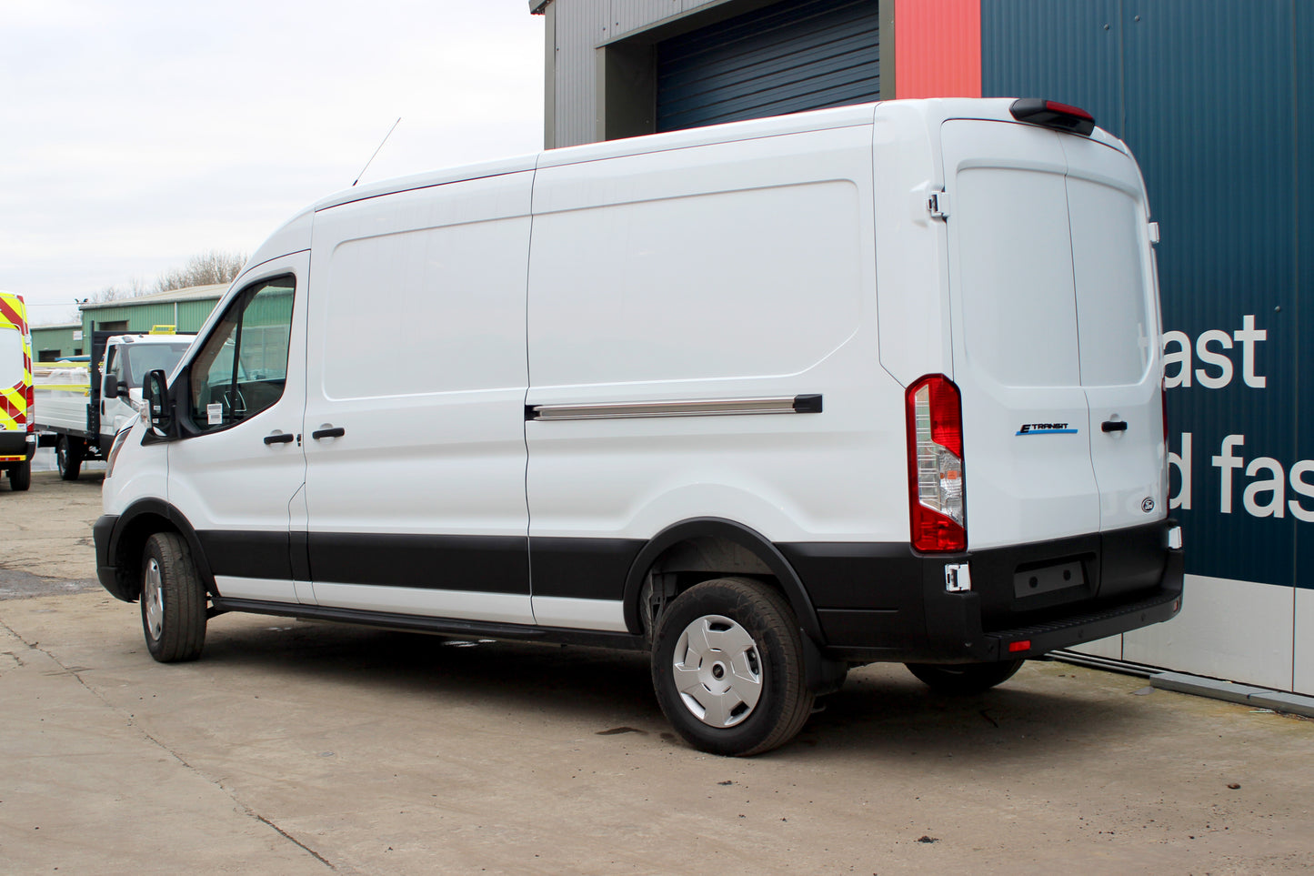 Ford Transit Panel Van 135Kw Electric L3 H2 Automatic Single Cab Trend 184ps White