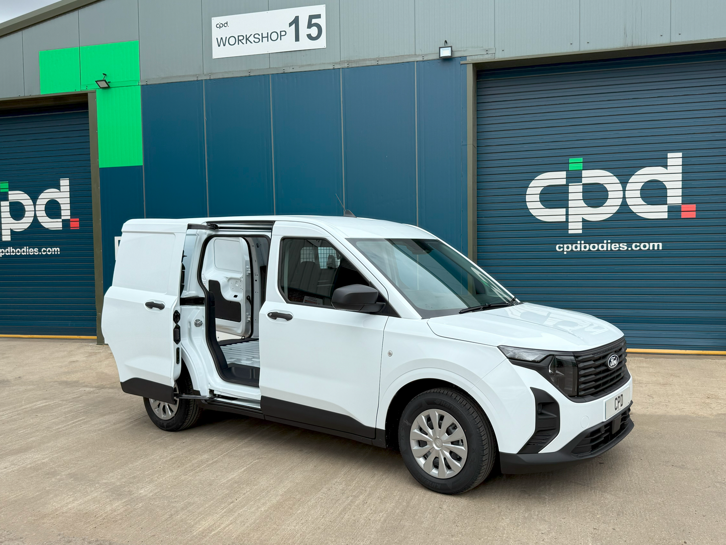 Ford Courier 1.5L EcoBlue 100PS, 6 Spd Manual, Trend, White