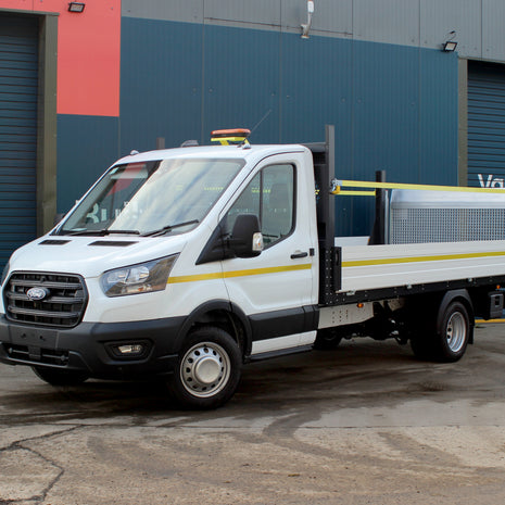 Ford Transit Praveia Dropside Traffic Management 2L Diesel L4 Manual Single Cab 165ps Frozen White