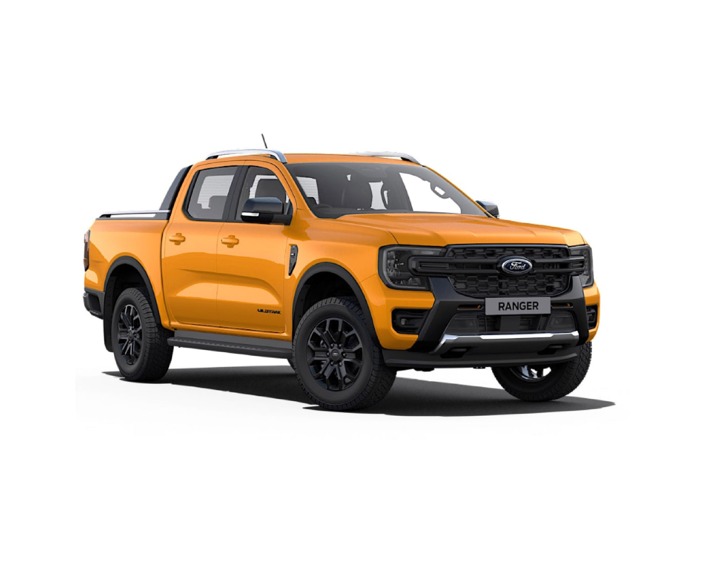 Ford Ranger Double Cab Pick Up, 3.0L 4V V6, Wildtrak 10 Spd, Auto, Cyber Orange