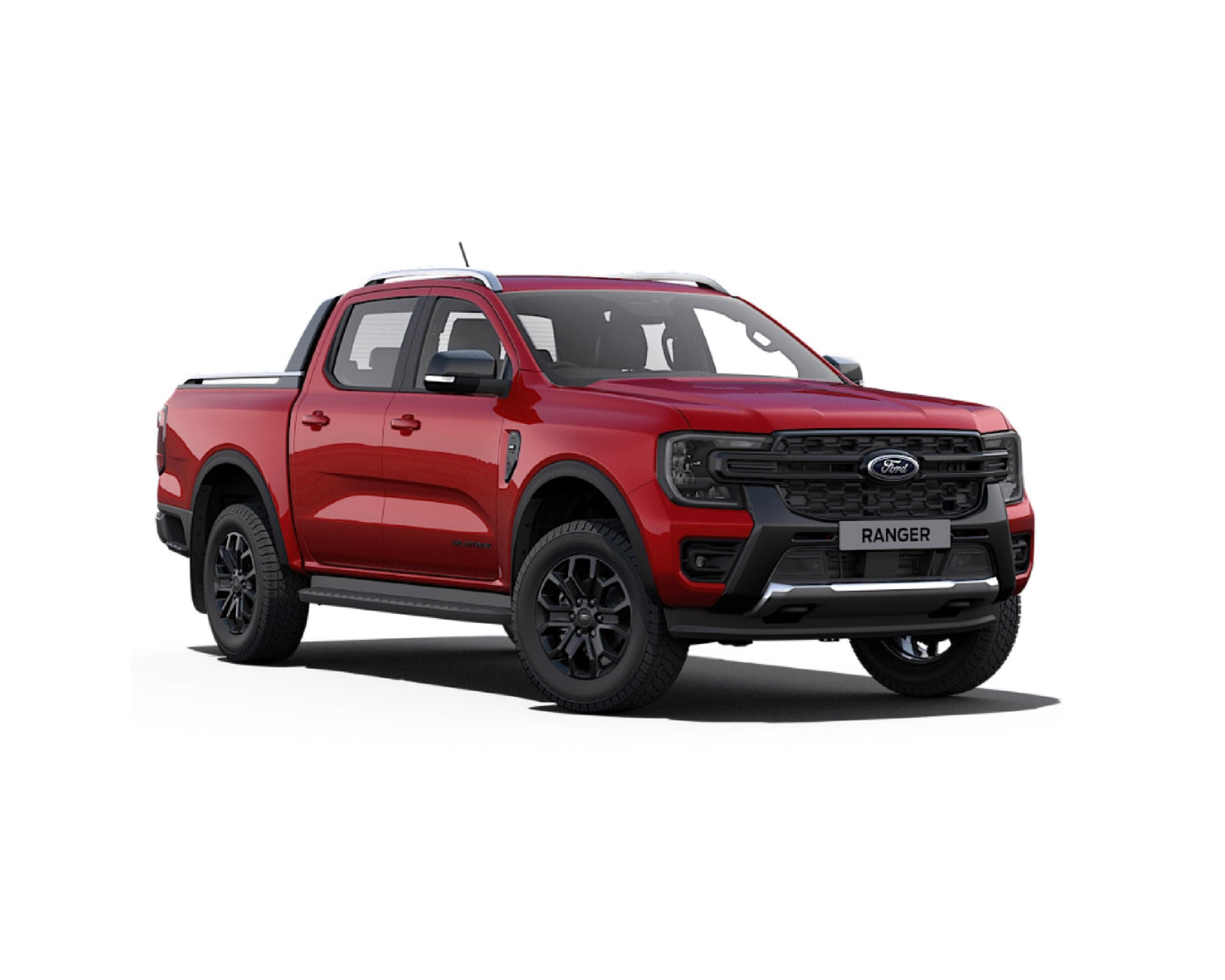 Ford Ranger Double Cab Pick Up, 3.0L 4V V6, Wildtrak 10 Spd, Auto, Lucid Red