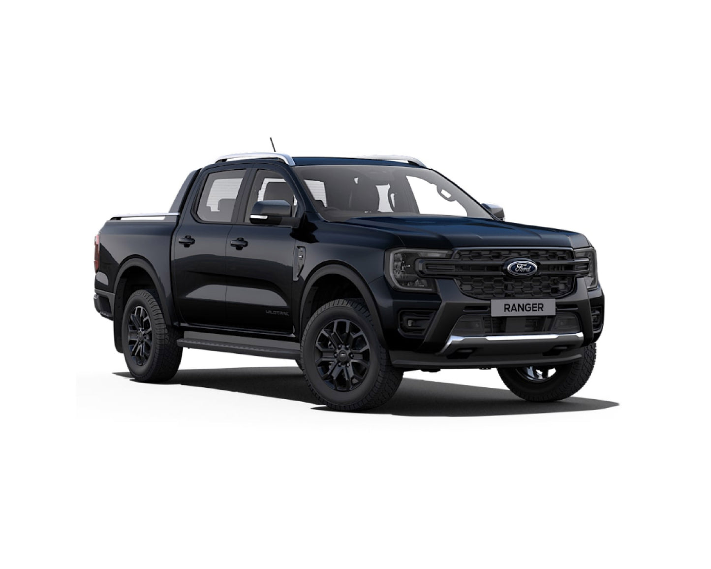 Ford Ranger Double Cab Pick Up, 3.0L 4V V6, Wildtrak 10 Spd, Auto, Agate Black