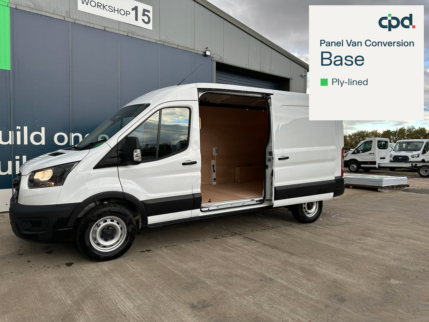 Ford Transit 350,L3 H2 Leader 2.0 130PS FWD Ply-lined