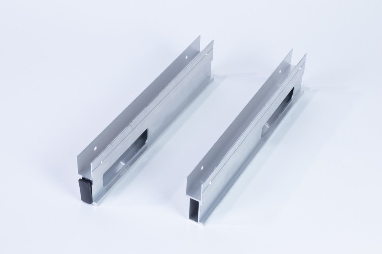 Alloy Flush Fit End Cap 390mm