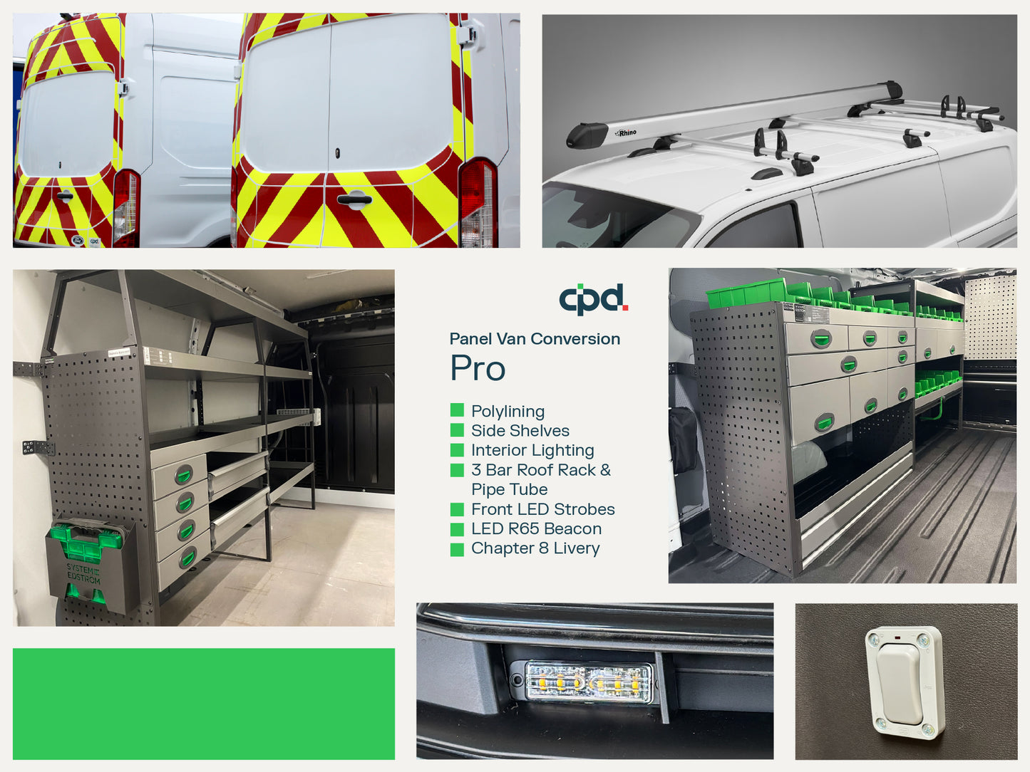 Ford Transit Van, 350, L3 H2, Leader, 165ps, Manual, RWD, AC, Frozen White