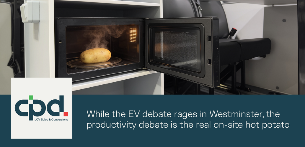 While the EV debate may rage on Westminster, the productivity debate is the real on-site hot potato