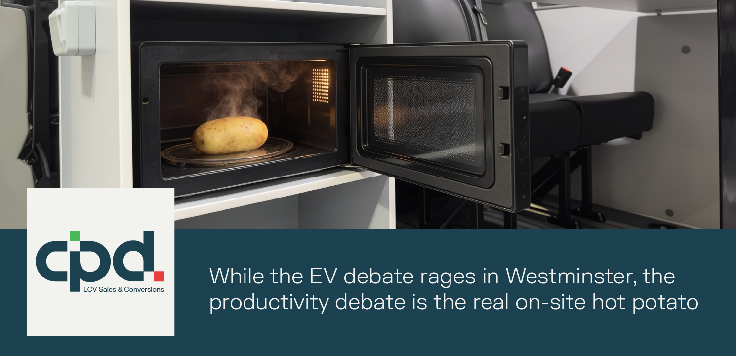 While the EV debate may rage on Westminster, the productivity debate is the real on-site hot potato