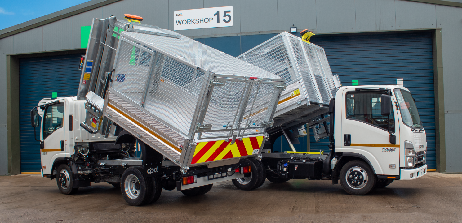 Compact Bin Lift Build for Restricted Access Collection