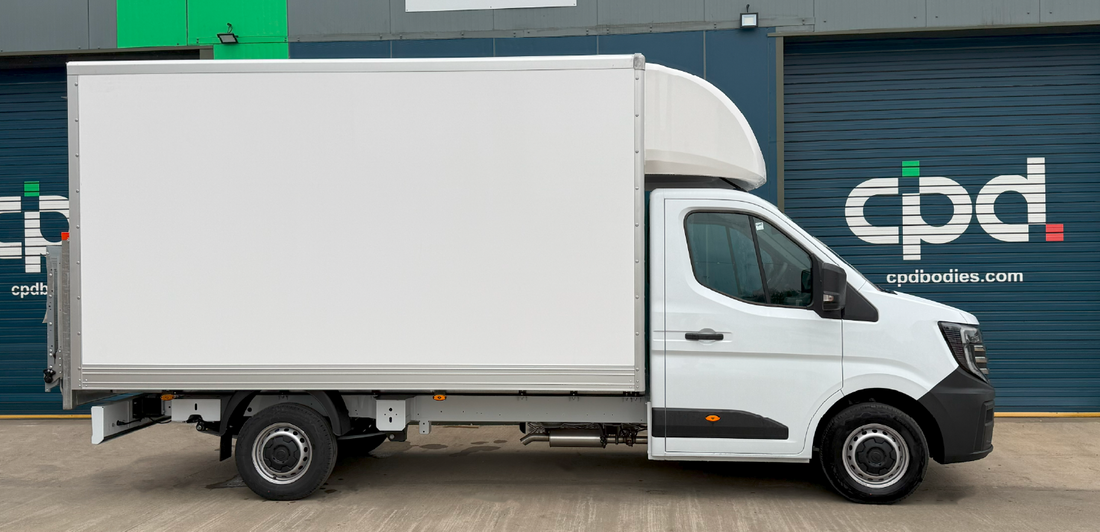 Nissan Luton Tail-Lift on a Nissan Interstar L3 Chassis