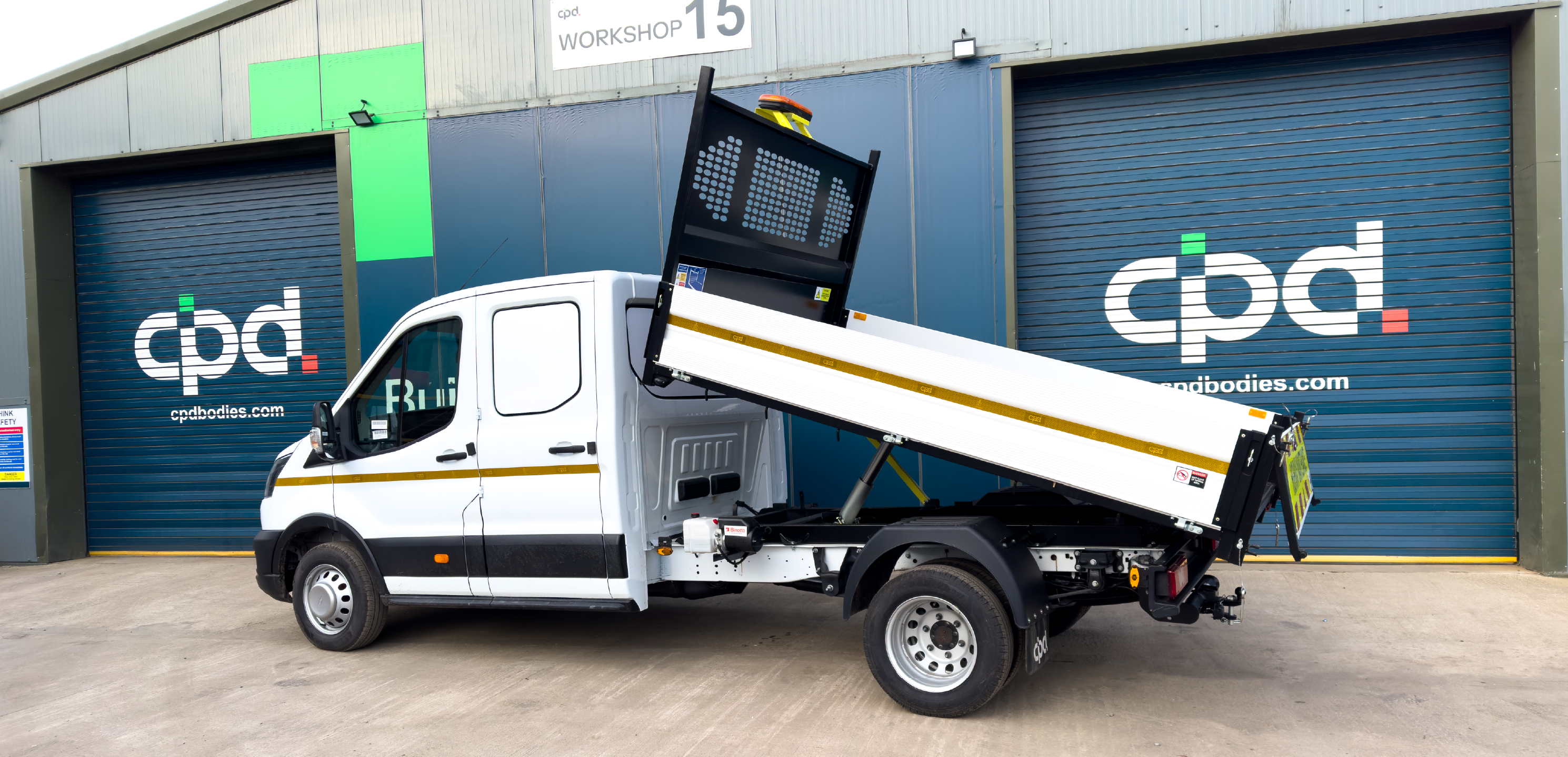 Ford Transit Utility-Spec Praevia Tipper