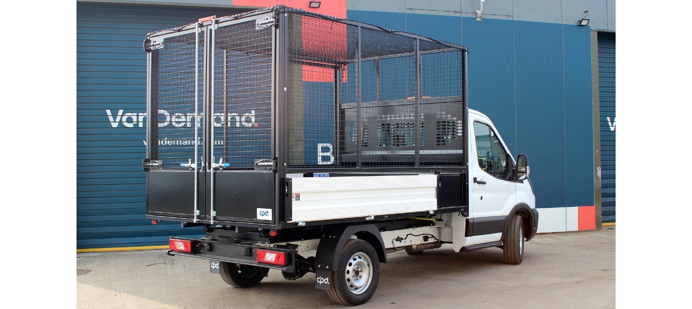 Ford Transit Cage Tipper Conversion – VanDemand