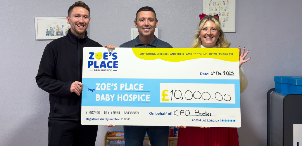 CPD Bodies announces Zoe’s Place as its Charity Partner for 2026