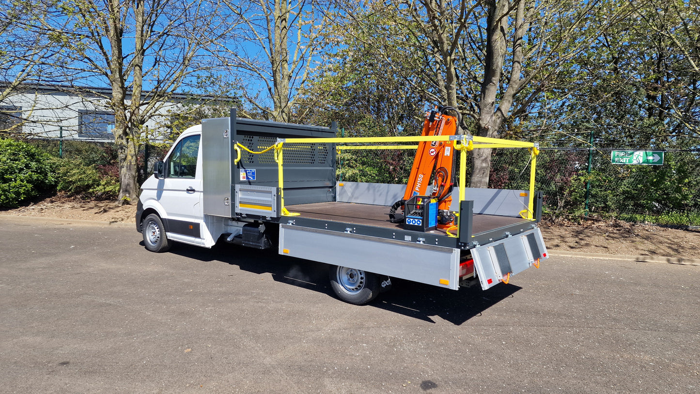 VW L3 Single Cab Dropside with Tool Pod and Crane