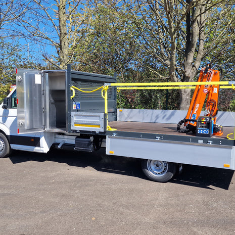 VW L3 Single Cab Dropside with Tool Pod and Crane