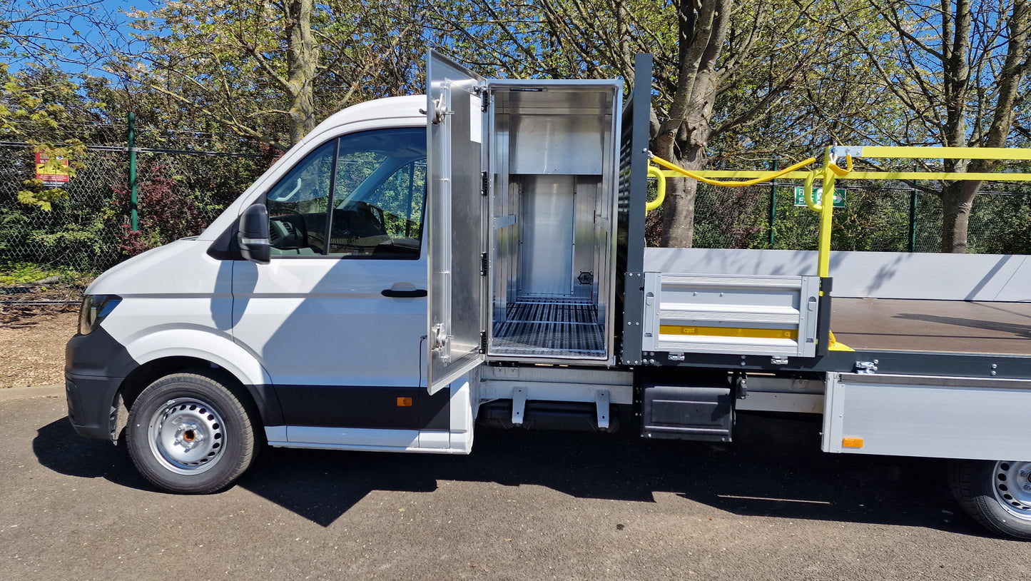 VW L3 Single Cab Dropside with Tool Pod and Crane