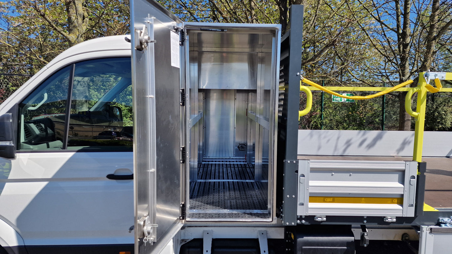 VW L3 Single Cab Dropside with Tool Pod and Crane