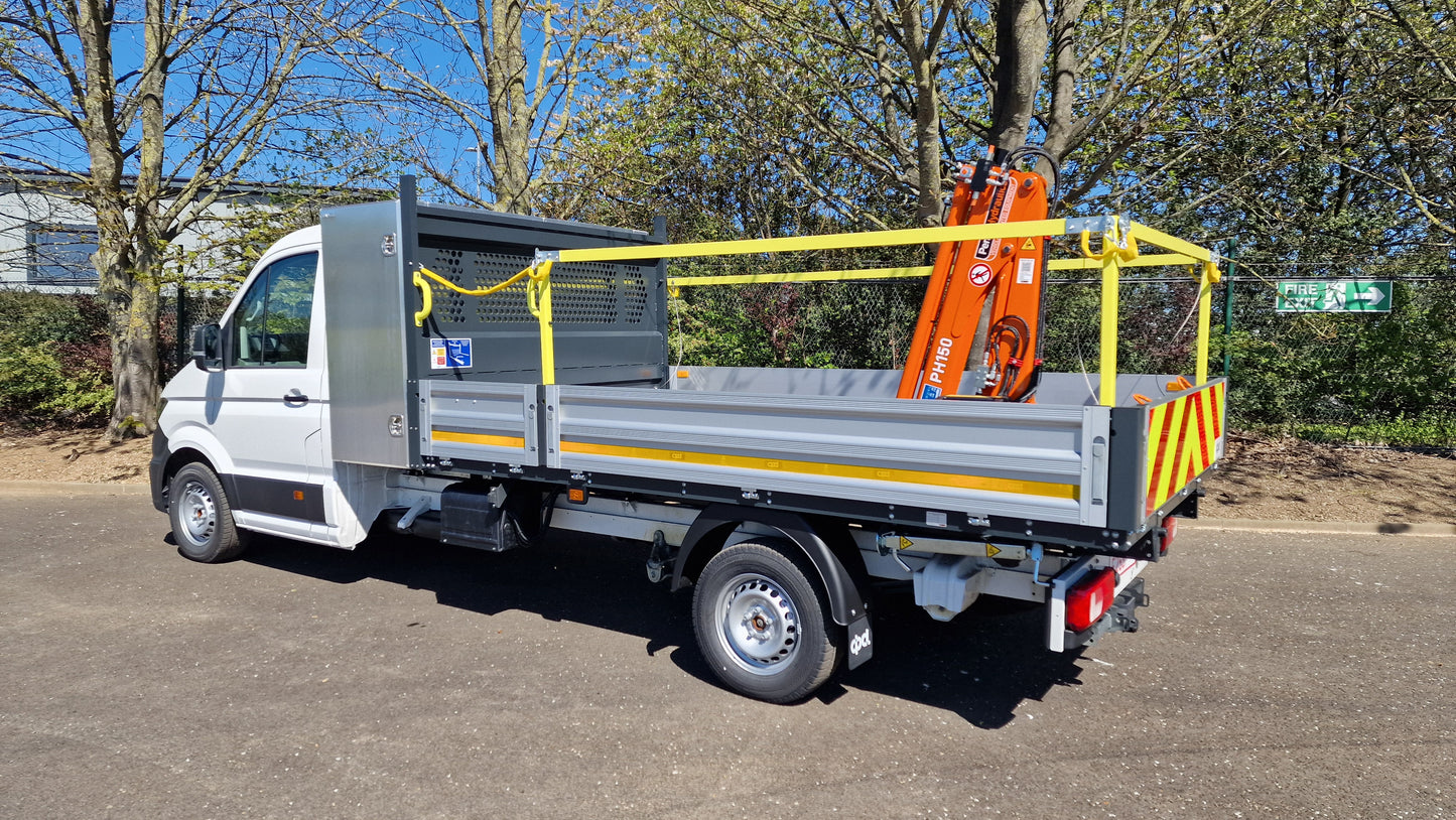 VW L3 Single Cab Dropside with Tool Pod and Crane