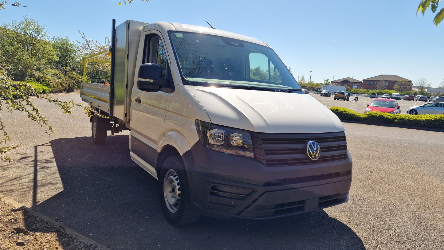 VW L3 Single Cab Dropside with Tool Pod and Crane