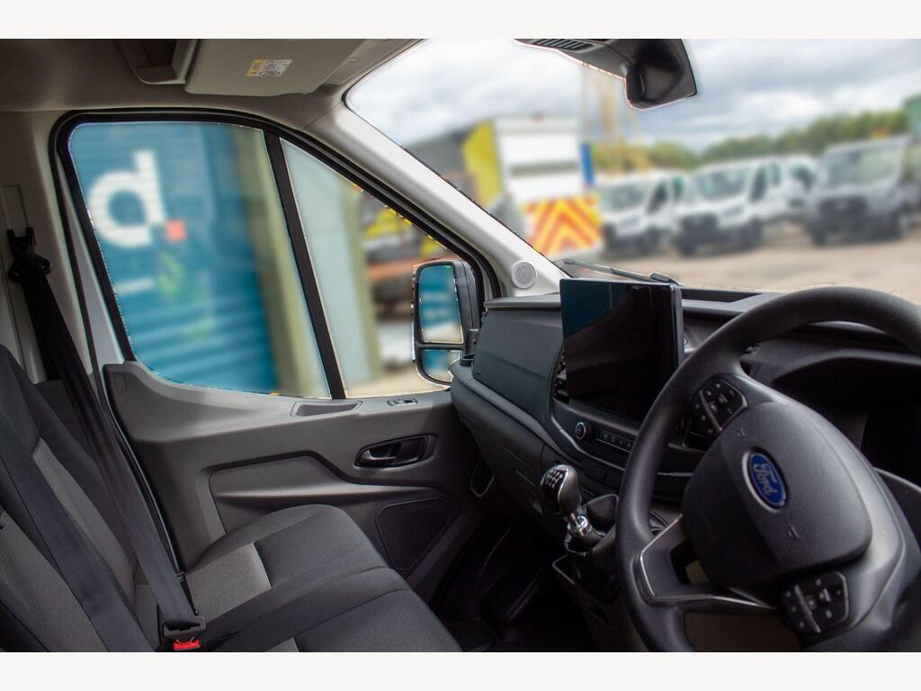 Ford Transit Van, 350, L3 H2, Leader, 165ps, Manual, RWD, AC, Frozen White