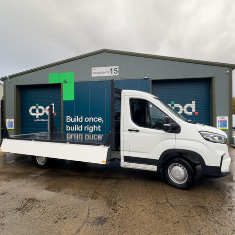 Maxus Deliver 9 LC CAB, Dropside with Tail Lift