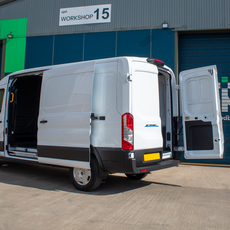 Ford Transit Panel Van 135Kw Electric L3 H2 Automatic Single Cab Trend 184ps White