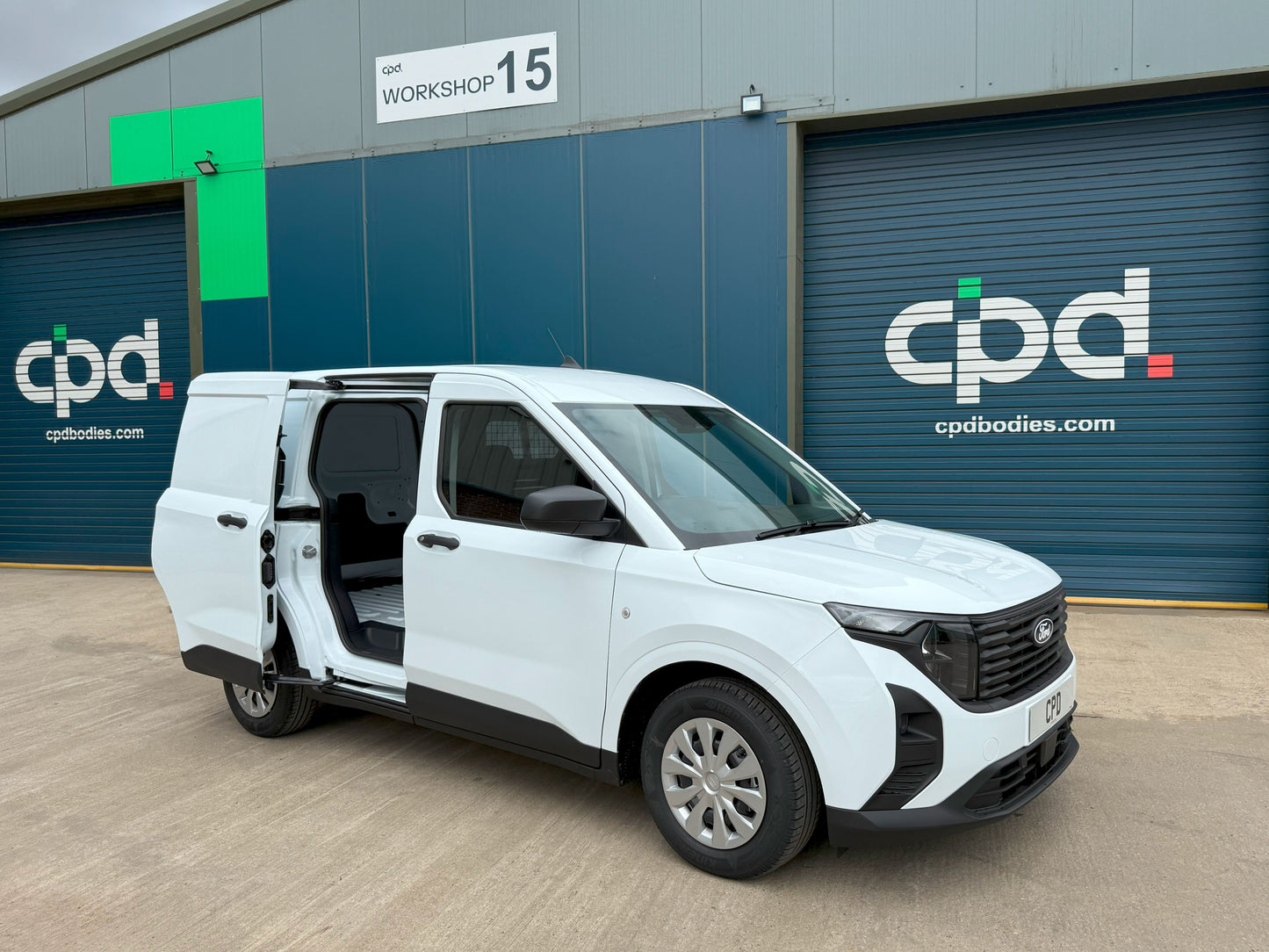 Ford Courier 1.5L EcoBlue 100PS, 6 Spd Manual, Trend, White