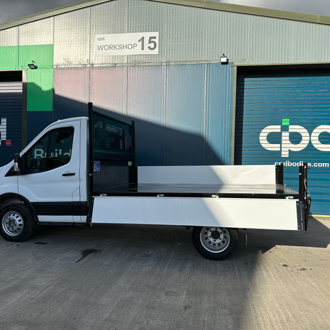 Ford Transit Tipper Diesel L3 Manual Single Cab 165ps Frozen White