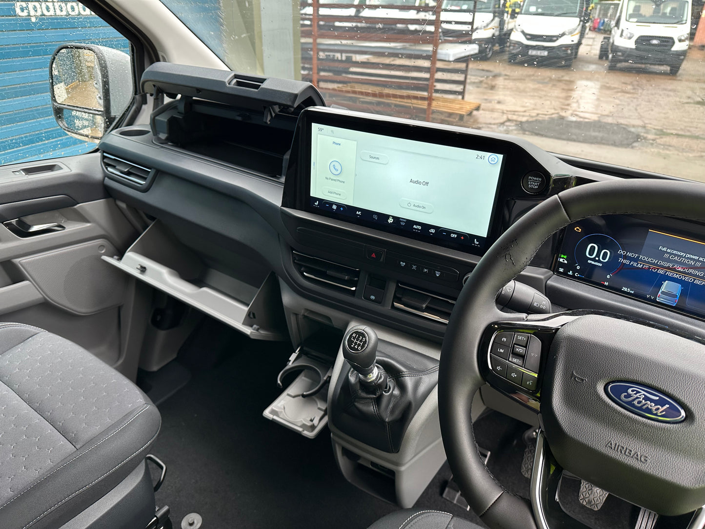 Transit Custom Limited 300 L1 H1 2.0 136ps EcoBlue FWD 6 Speed Manual Panel Van Magnetic Grey