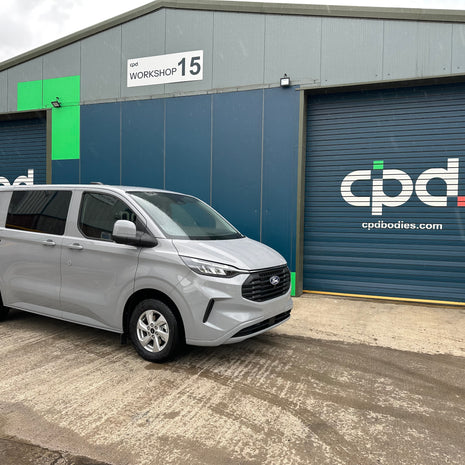 Transit Custom Limited 300 L1 H1 2.0 136ps EcoBlue FWD 6 Speed Manual Panel Van Magnetic Grey