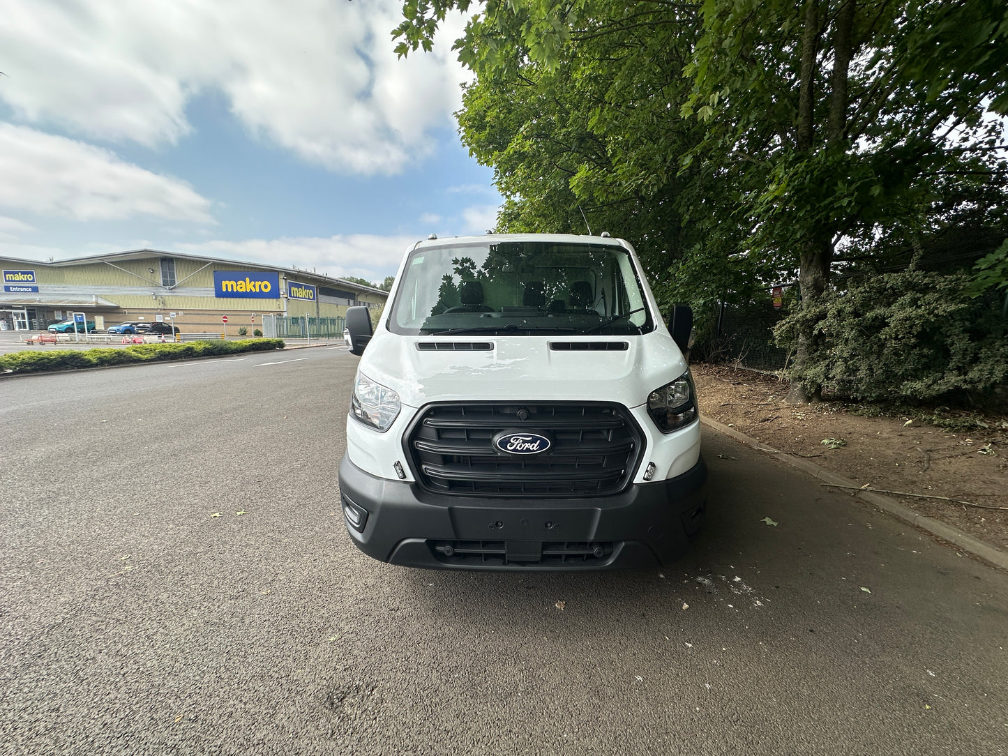 Ford Transit L3 Single Cab Dropside with Tool Pod and Crane