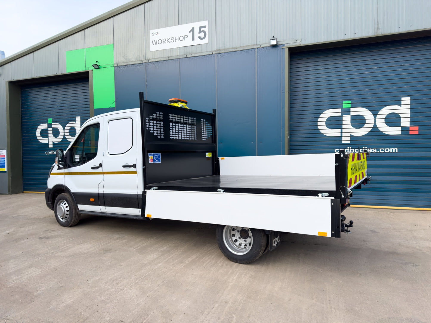 Ford Double Cab L4 Tipper with Utility