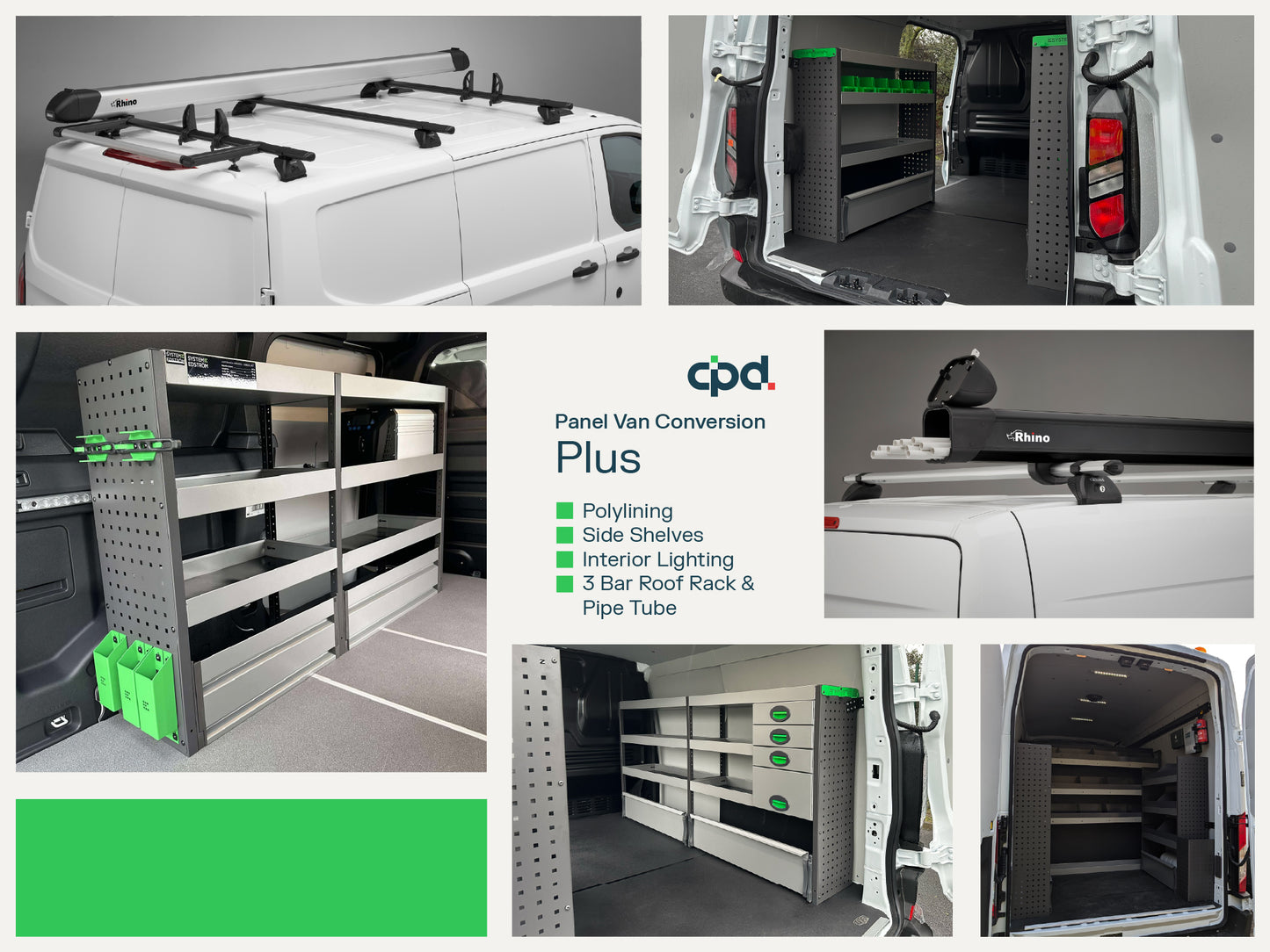 Ford Transit Van, 350, L3 H2, Leader, 165ps, Manual, RWD, AC, Frozen White