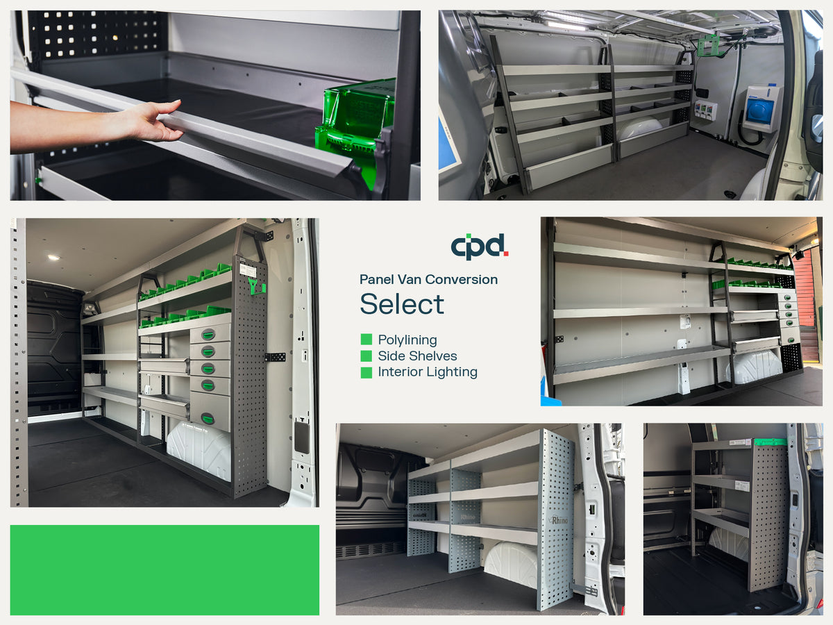 Panel Van Loading Custom Panel Van Conversions | CPD